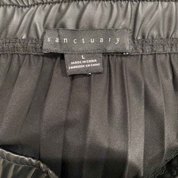 Sanctuary Vegan Leather Skirt - Picture 4 of 6